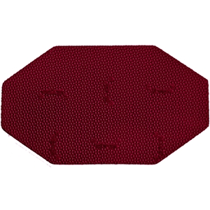 Vibram Dupla Toppiece Sheeting 6mm Deep Red Half Sheet 56x42cm
