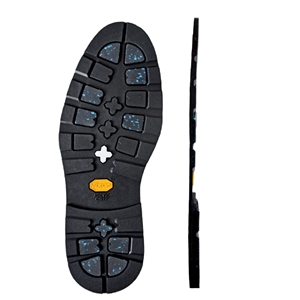 Vibram 06AGS Brush Tap Icetrek & Arctic Grip Sole Unit, Size 7 Black