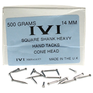 IVI Heavy Cone Head Tacks Square Shank 10mm (3/8 Inch)
