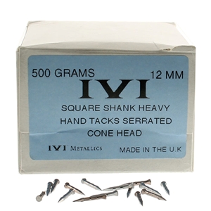IVI Light Cone Head Tacks Square Shank 12mm (1/2 Inch)