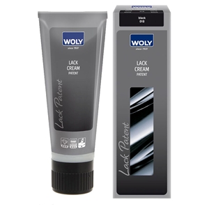 Woly Lack Patent Leather Cream Neutral 75ml. Whilst Stocks Last