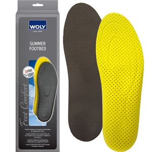 Woly Summer Footbed - Odour Stop - Ladies Size 3. Clearance Offer 50% Off Trade, Whilst Stocks Last