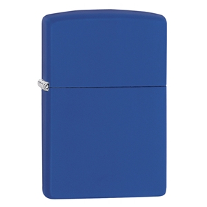 Zippo Lighter, Royal Blue Matte