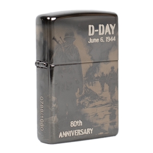 Zippo Lighter 24756 80th Anniversary D-Day Limited Edition PI400315