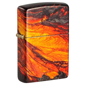 Zippo Lighter, Lava Flow Design