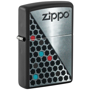 Zippo Days Promotional Lighter 218 Zippo Hexagon Design