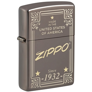 Zippo Days Promotional Lighter 150 Zippo Framed Design