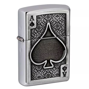 Zippo Lighter, Ace Of Spades Emblem