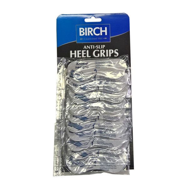 BIRCH Suede Heel Grips On Display Card - 20 Pairs