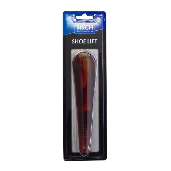 BIRCH Amber Plastic 7 Inch Shoe Lift In Blister Pack
