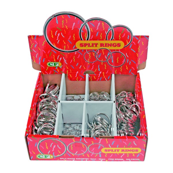 Split Rings Starter Box Assorted Sizes