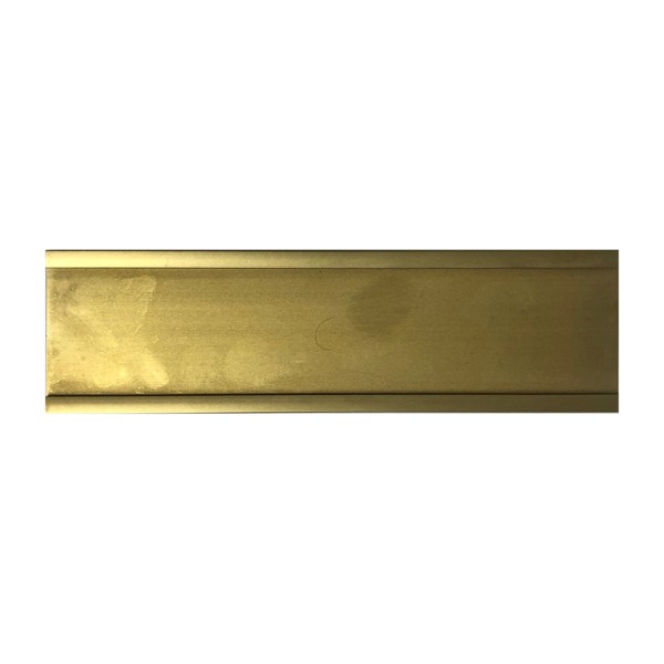 Metal Door Sign Gold 200 x 50 Holder only