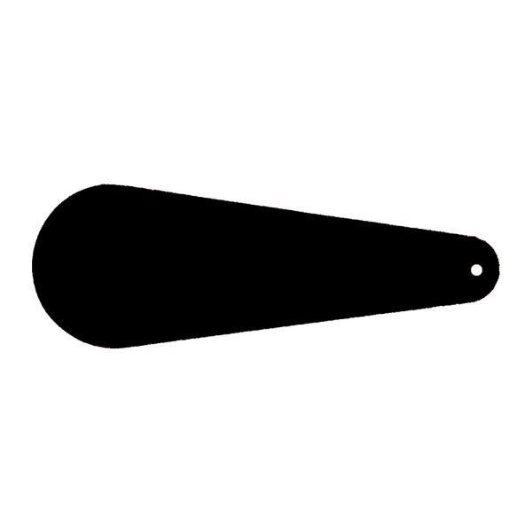Blank Key Tag Shape BM