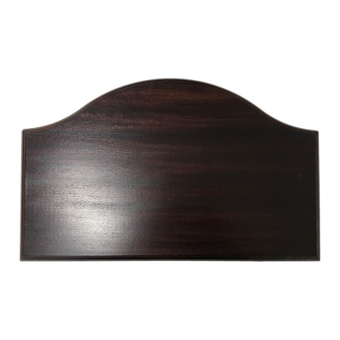 Blank Dark Wood board Shaped Ends