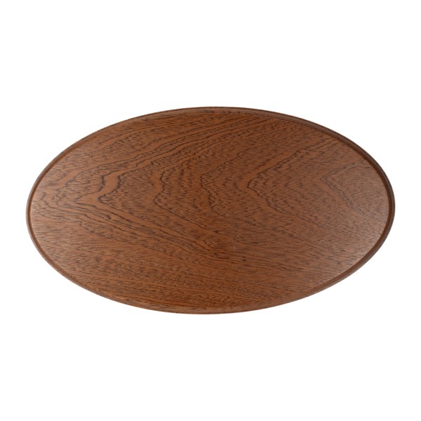 Blank Light Wood board Oval Shape