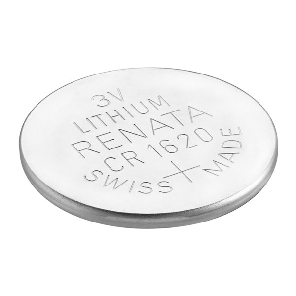 Renata Watch Batteries CR1620 Lithium, 3V