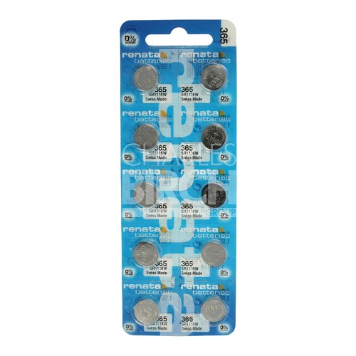 Renata Multipack Batteries 365 Silver Oxide, High Drain 1.55V