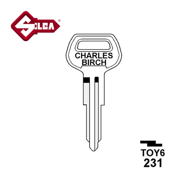 Silca TOY6 Orion TY17 C127 TA18