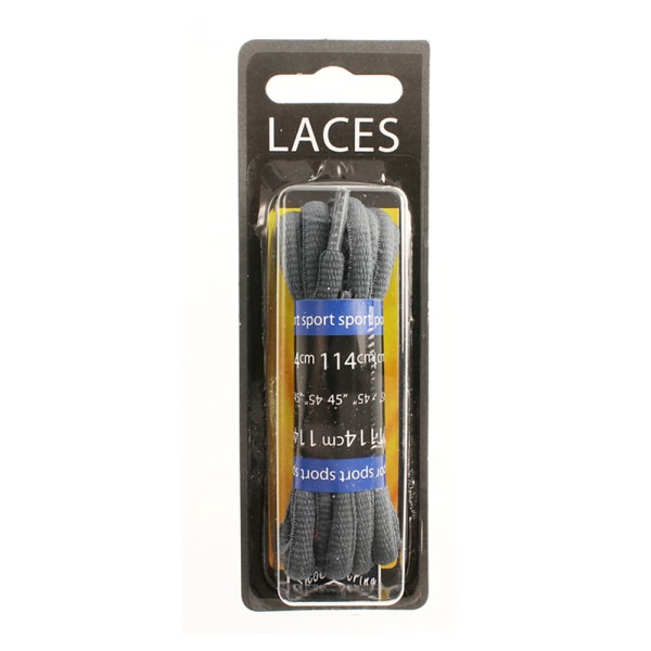 Shoe-String Blister Pack Laces 120cm Oval Sport (6 Pairs)