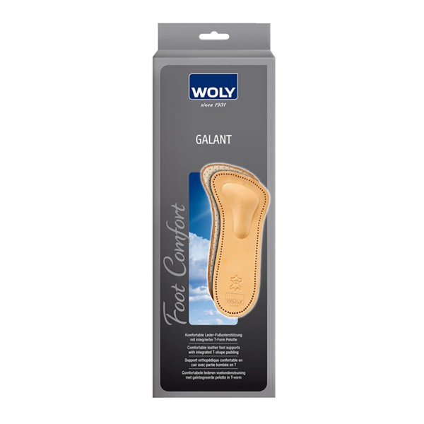 Woly Galant Leather Foot Support Gents Clearance Offer 50% Off Trade Whilst Stocks Last