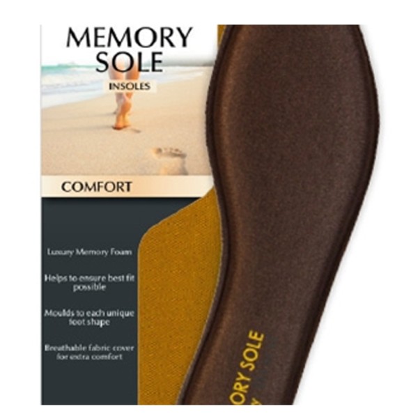 Dasco Memory Insoles. Size 8/9