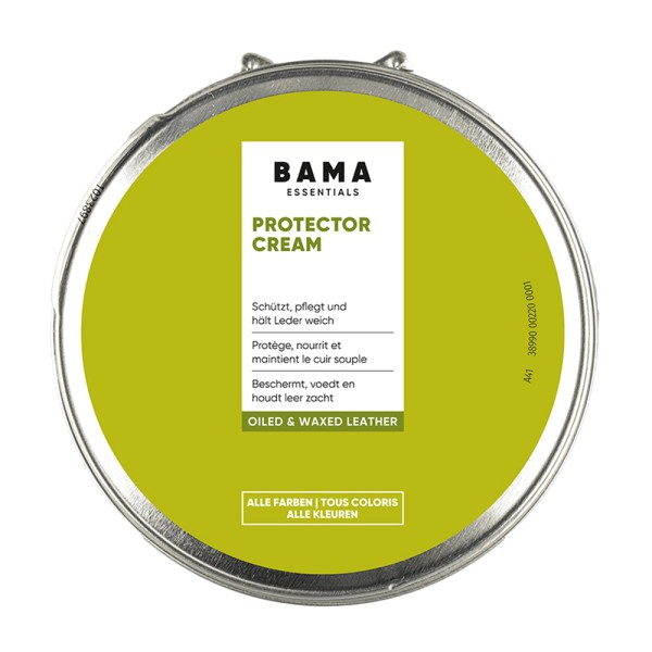 Bama Essentials Protector Cream Tin for Waxed and Oiled Leathers, 80 gram