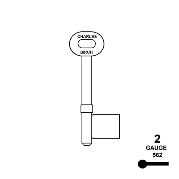 Mortice 5/8 Bit 2g SKS 185/2