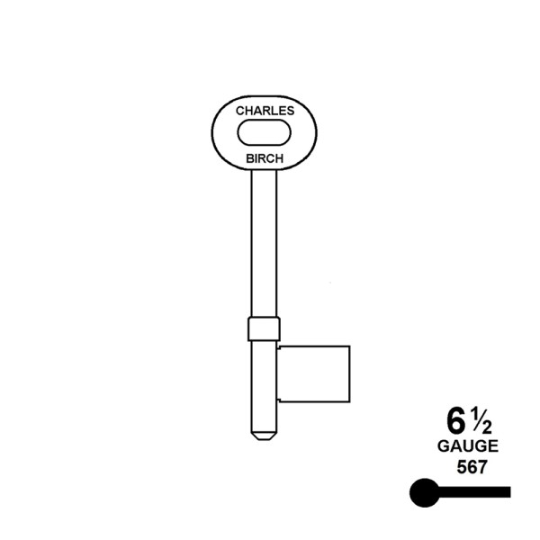 Mortice 1/2 Bit 6 5g SKS 183/6 5 HD 183 X 6 5