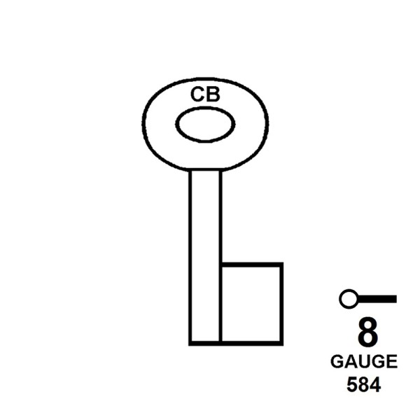 Belfry Padlock  SKS 321/8