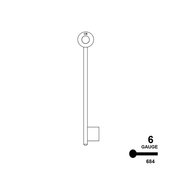 Long Safe Blanks 6g SKS 425/6 HD 306 X 6