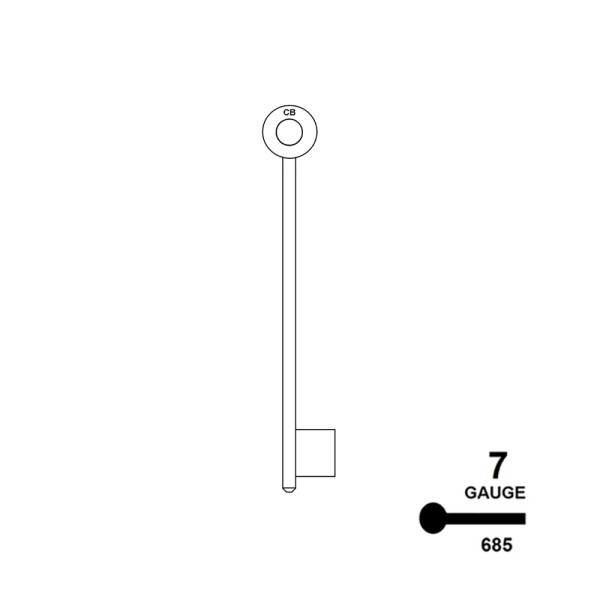 Long Safe Blanks 7g SKS 425/7 HD 306 X 7