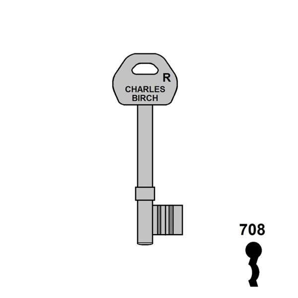 ERA 3 Lever Diecast Bulleted Blank (605-56 RH) SKS 607/01  HD 606-56RH