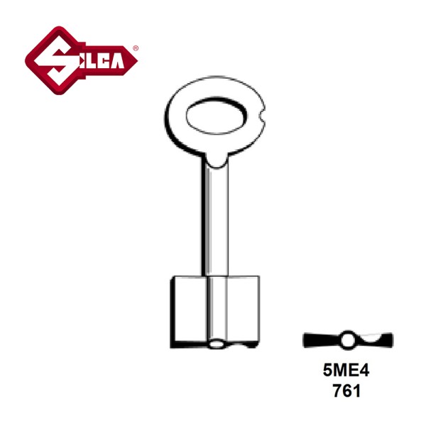 Silca 5ME4 Double Bit Key  