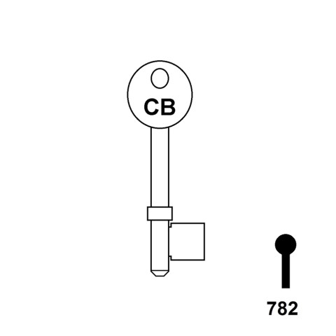 Union Strongbolt 5 Lever Mortice Key Blank SKS 431
