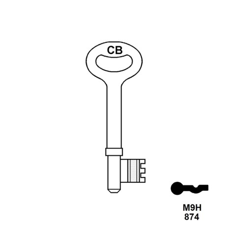 Hook 874 Union MH No 9 