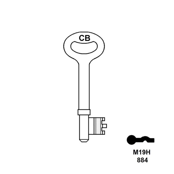 Hook 884 Union MH No 19 
