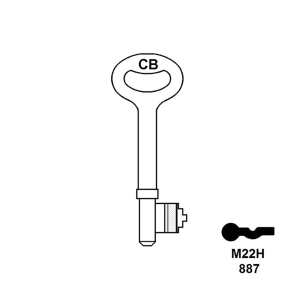 Hook 887 Union MH No 22 
