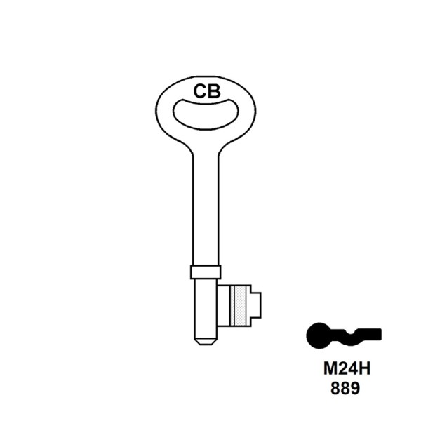 Hook 889 Union MH No 24 