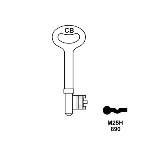 Hook 890 Union MH No 25 