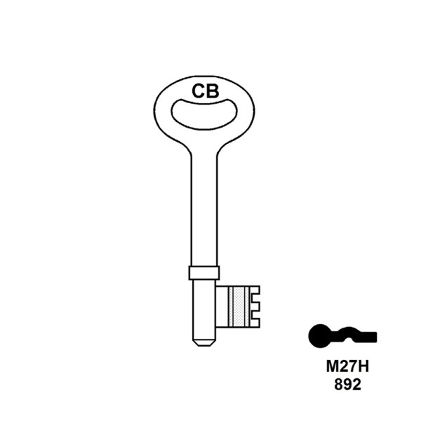 Hook 892 Union MH No 27 