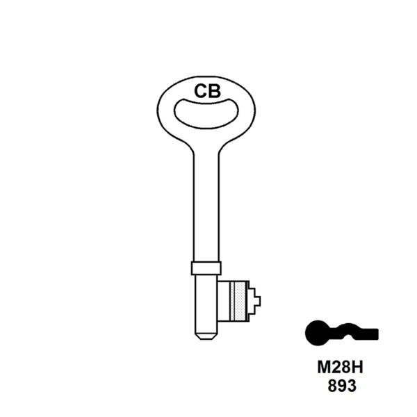 Hook 893 Union MH No 28 