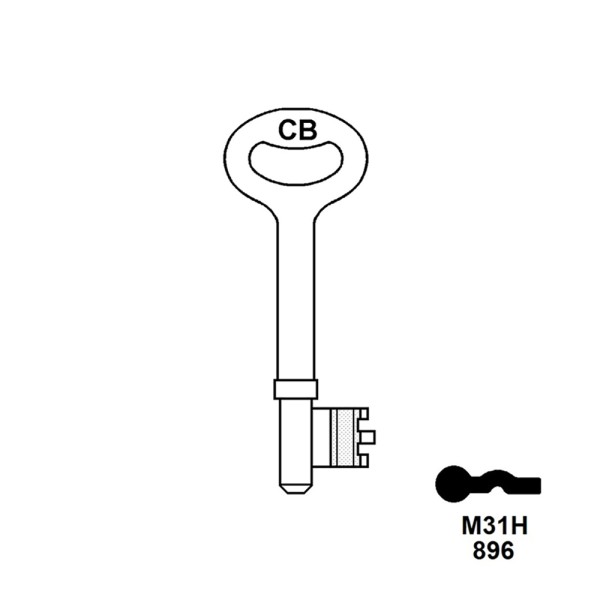 Hook 896 Union MH No 31 