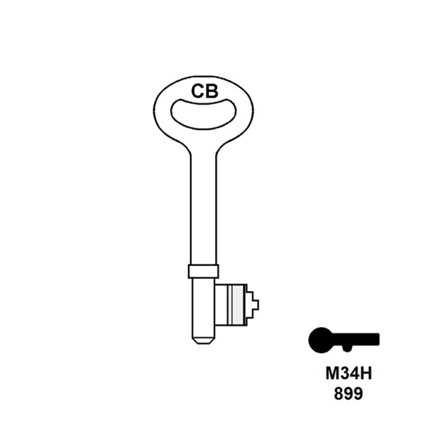 Hook 899 Union MH No 34 