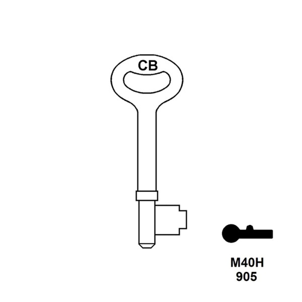 Hook 905 Union MH No 40 