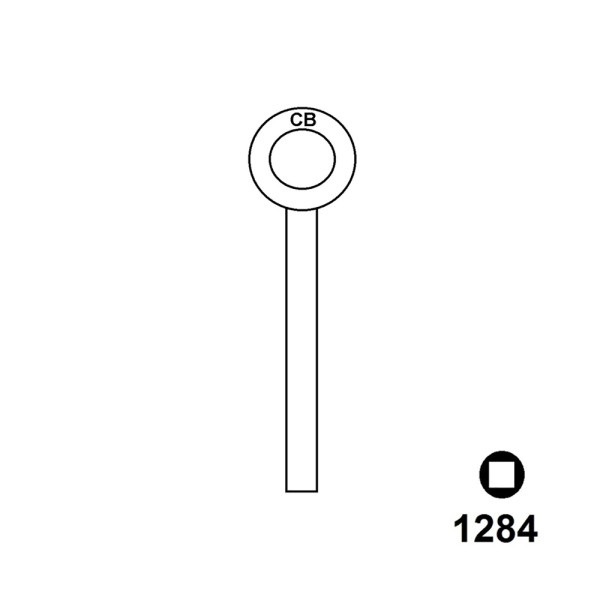 Hook 1284 Chubb Window Lock 