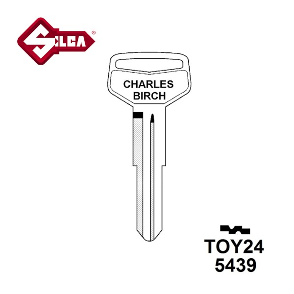 Silca TOY24 JMA TOYO-8 HD TT22