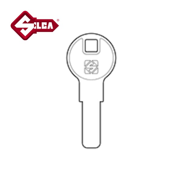 Silca ZD20 Zadi Anti Theft Device Blank
