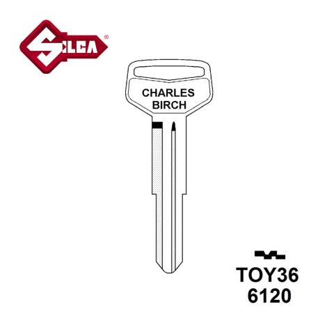 Silca TOY36 JMA TOYO16 HD TT22