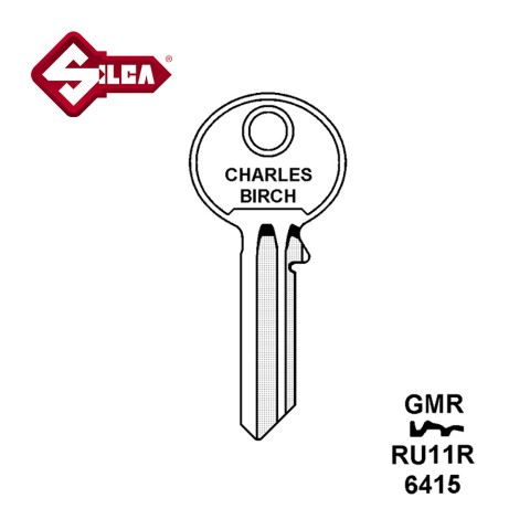 Silca RU11R JMA RUGM HD RU-GM