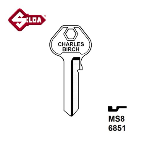Silca MS8 JMA MAS8 HD 1092J